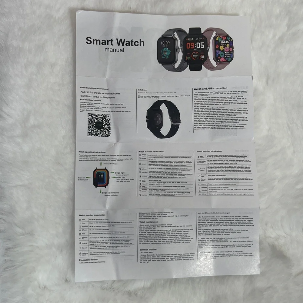 NEW Smart Watch Pink